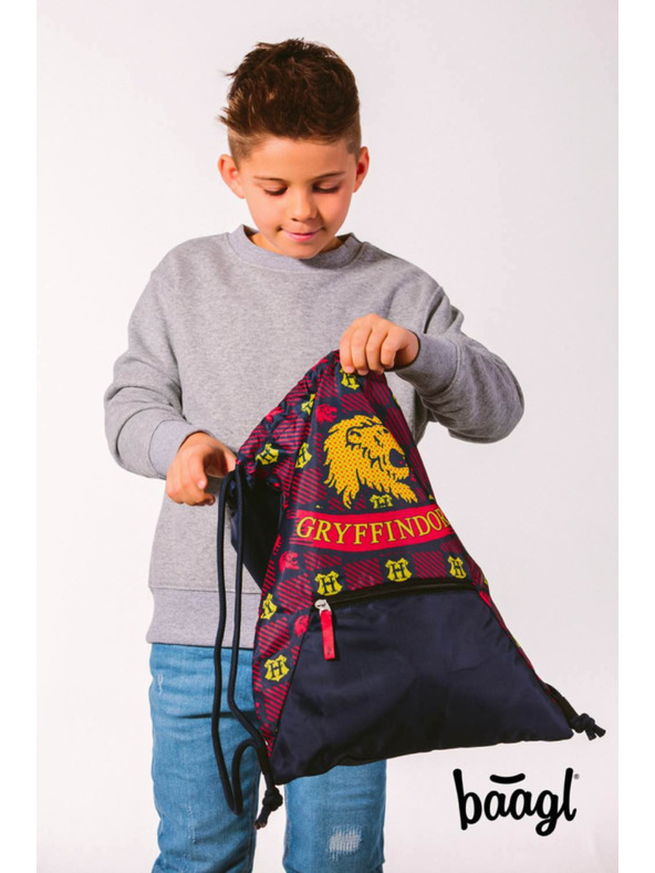 BAAGL  BAAGL 5 SET Zippy Harry Potter Mudrovac: aktovka, pernica, vrećica, mape, novčanik