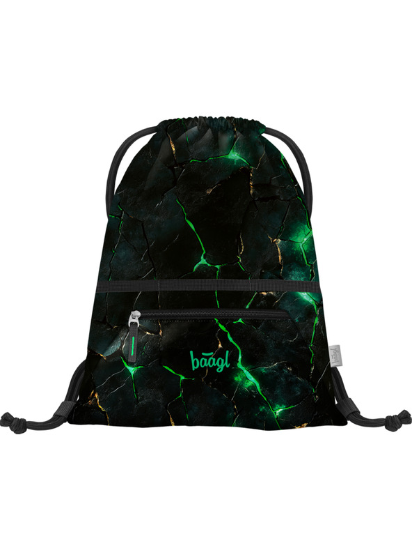 BAAGL  BAAGL SET 5 Zippy Zmajevi: aktovka, pernica, vrećica, pregača, novčanik