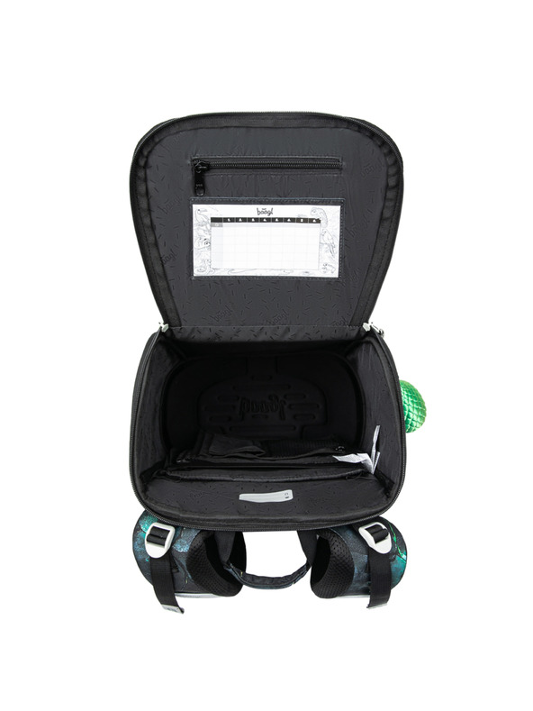 BAAGL  BAAGL SET 5 Zippy Zmajevi: aktovka, pernica, vrećica, pregača, novčanik