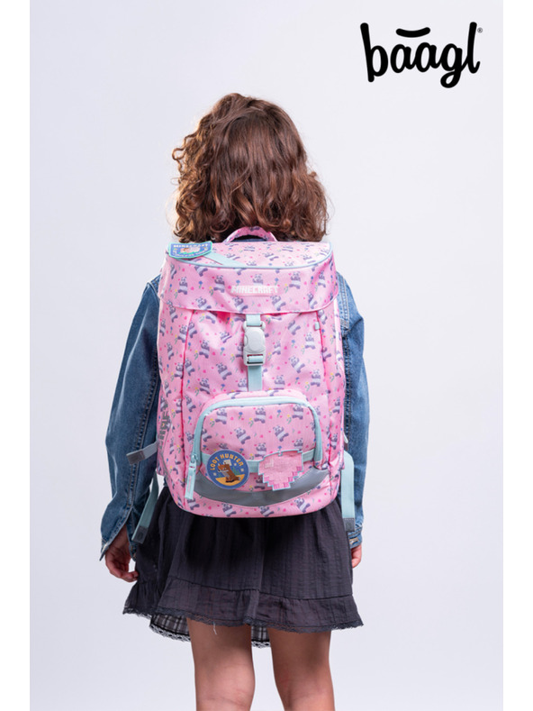 BAAGL  BAAGL Školski ruksak Airy Minecraft Panda
