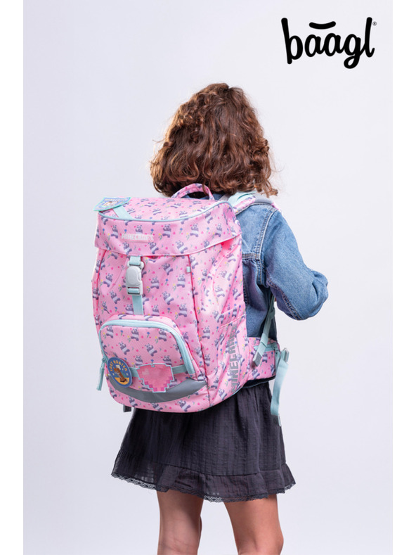 BAAGL  BAAGL Školski ruksak Airy Minecraft Panda