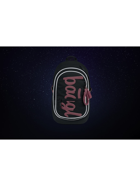 BAAGL  BAAGL SET 5 Core Logo ružičasta: ruksak, pernica, vreća, ledvinka, navlaka za prijenosno računalo GRS