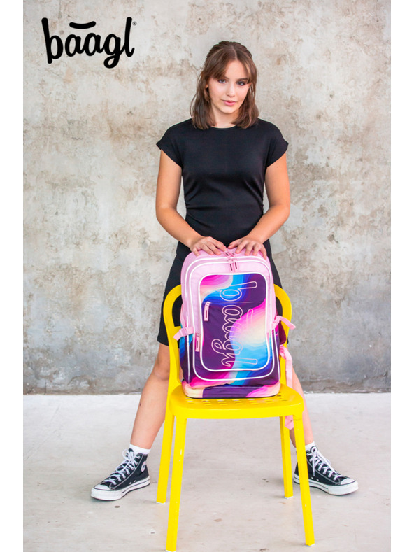 BAAGL  BAAGL SET 3 Cubic Lyra: ruksak, pernica, vreća GRS