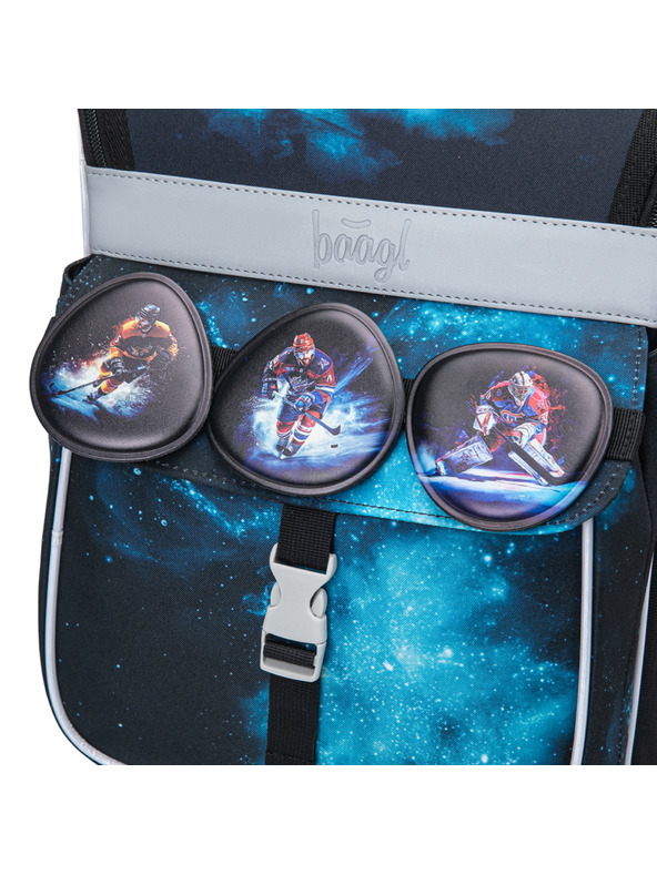 BAAGL  BAAGL Školska aktovka Zippy Hokej