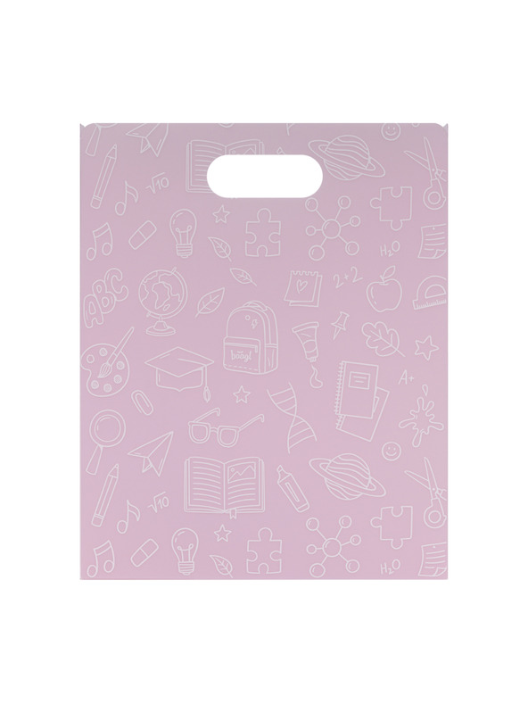 BAAGL  BAAGL Plastične mape za školske bilježnice School ružičaste