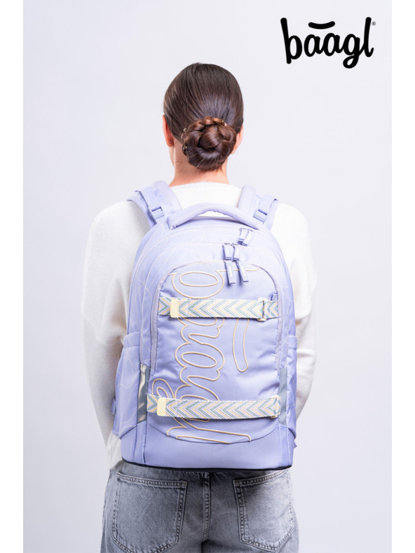 BAAGL  BAAGL SET 5 Skate Max Mishmash: ruksak, penal, vrećica, sportska torba, pojas GRS