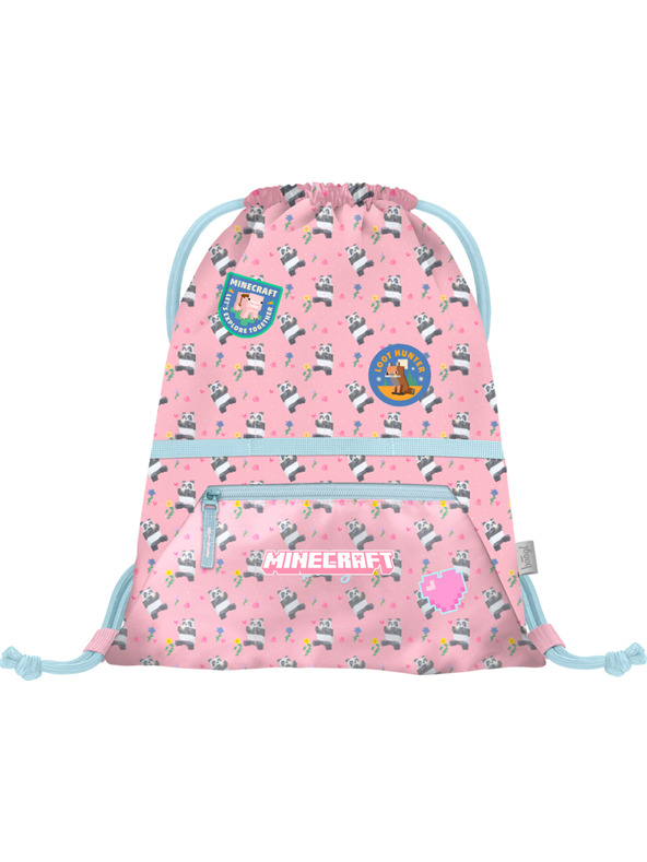 BAAGL  BAAGL Vrećica s džepom Minecraft Panda