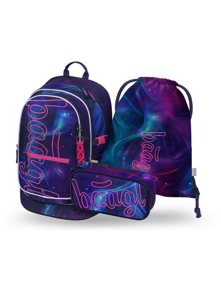 BAAGL  BAAGL SET 3 Core Nova: ruksak, penal, vrećica GRS