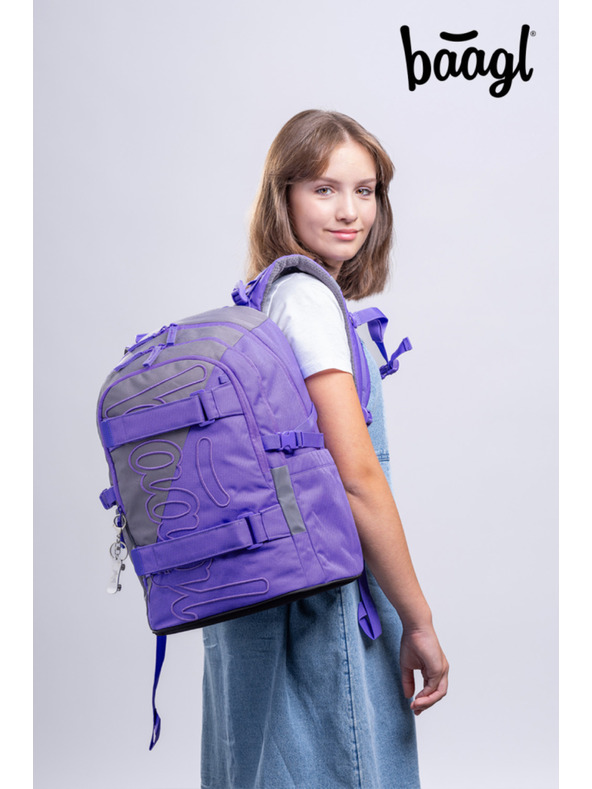 BAAGL  BAAGL SET 5 Skate Dual: ruksak, penal, sportska torba, ledvinjak, futrola za notebook GRS