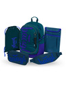 BAAGL  BAAGL SET 5 Core Logo plav: ruksak, penal, vrećica, ledvinjak, futrola za notebook GRS