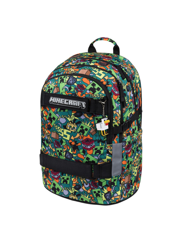 BAAGL  BAAGL Školski ruksak Skate Minecraft Chaos