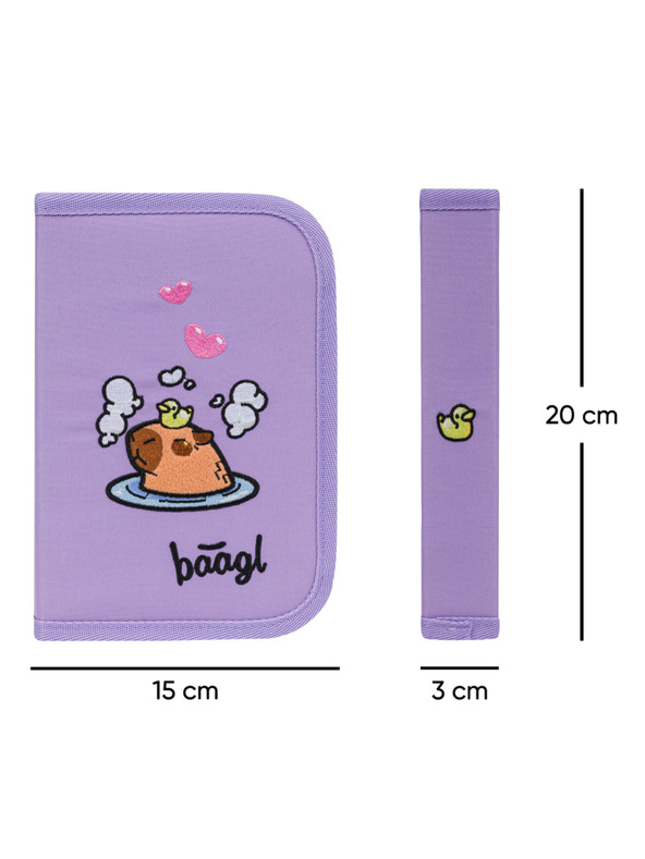 BAAGL  BAAGL SET 3 Zippy Kapibara: aktovka, penal, vrećica