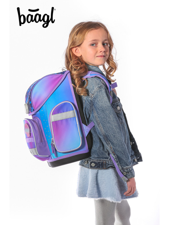 BAAGL  BAAGL SET 3 Ergo Axolotl: aktovka, penal, vrećica