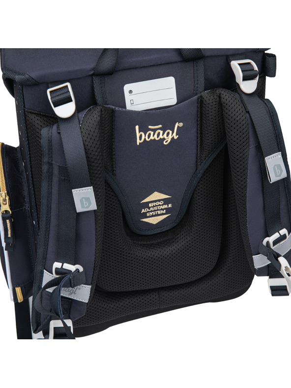 BAAGL  BAAGL Školska aktovka Ergo Unicorn Gold