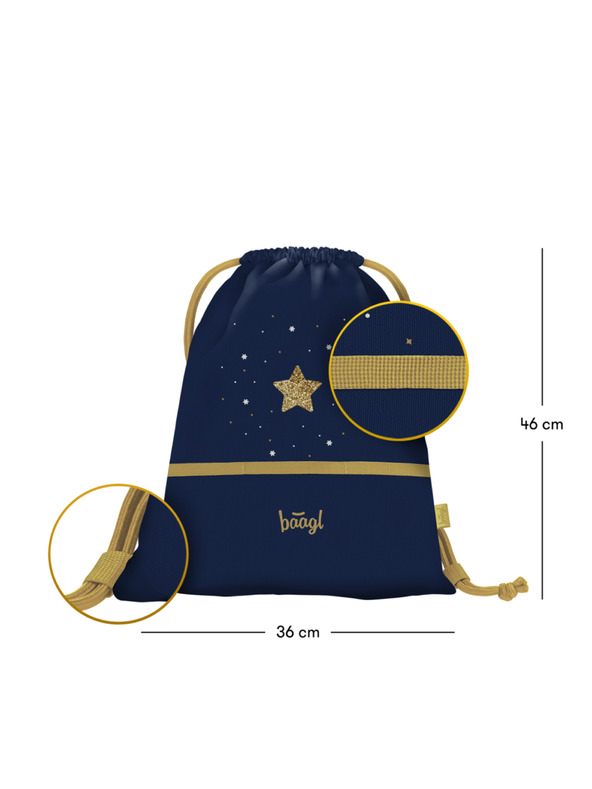 BAAGL  BAAGL Vreća Unicorn Gold