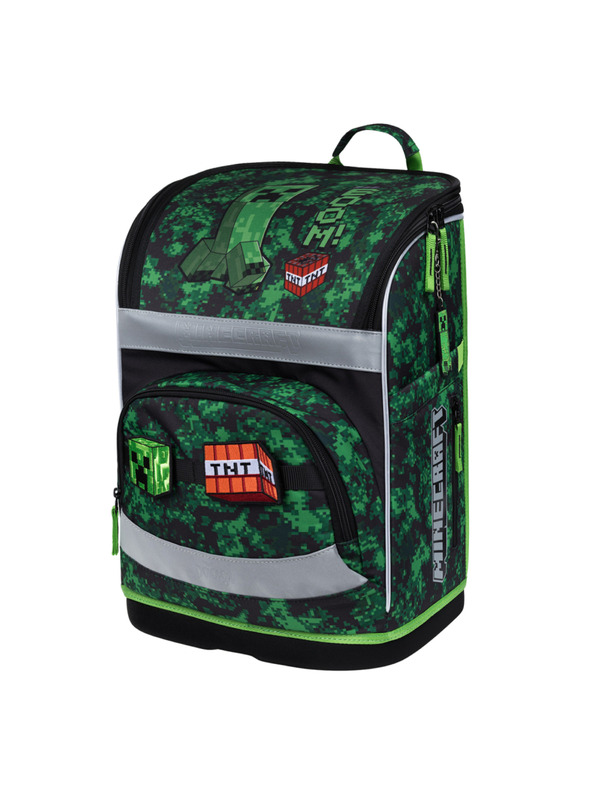BAAGL  BAAGL Školska aktovka Zippy Plus Minecraft Boom