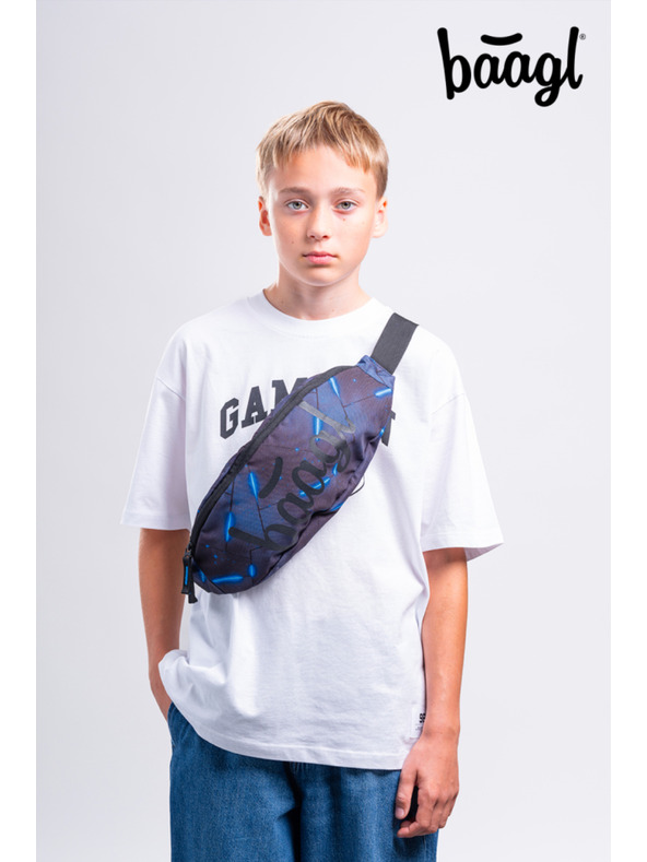 BAAGL  BAAGL SET 5 Cubic Flash: ruksak, pernica, vreća, torbica za struk, futrola za laptop GRS