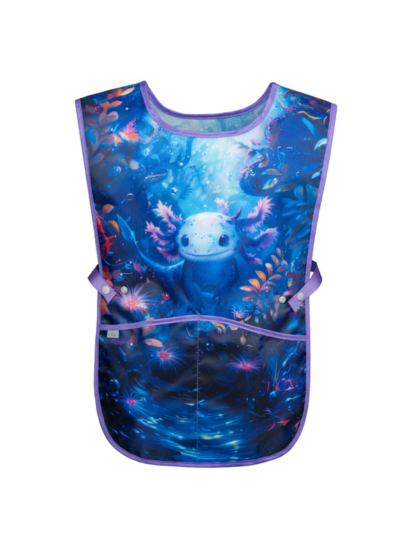 BAAGL  BAAGL SET 5 Ergo Axolotl: aktovka, pernica, vreća, pregača, novčanik