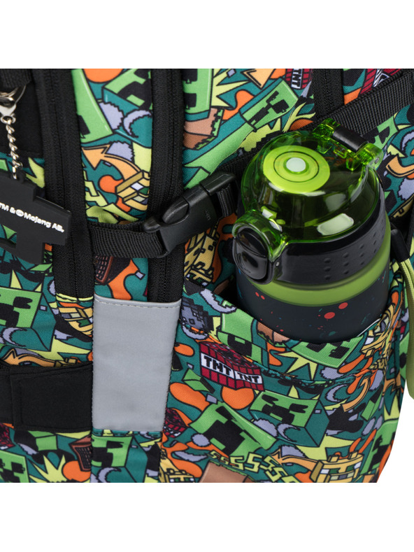 BAAGL  BAAGL SET 3 Skate Minecraft Chaos: ruksak, pernica, vreća