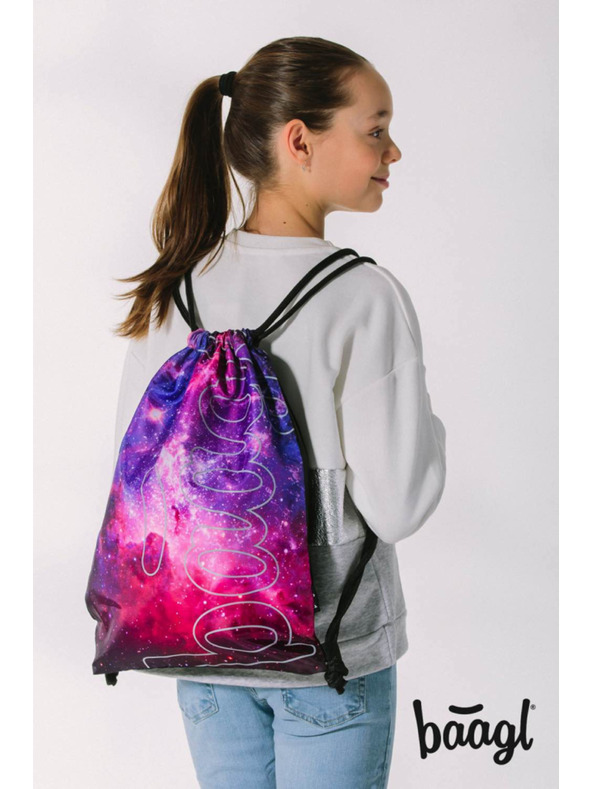 BAAGL  BAAGL SET 5 Skate Max Galaxy: ruksak, pernica, vrećica, sportska torba, ledvinka GRS