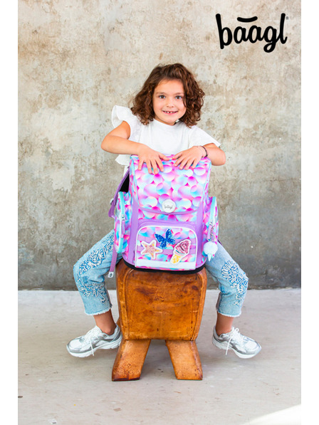 BAAGL  BAAGL SET 3 Ergo Candy: torba, pernica, vrećica