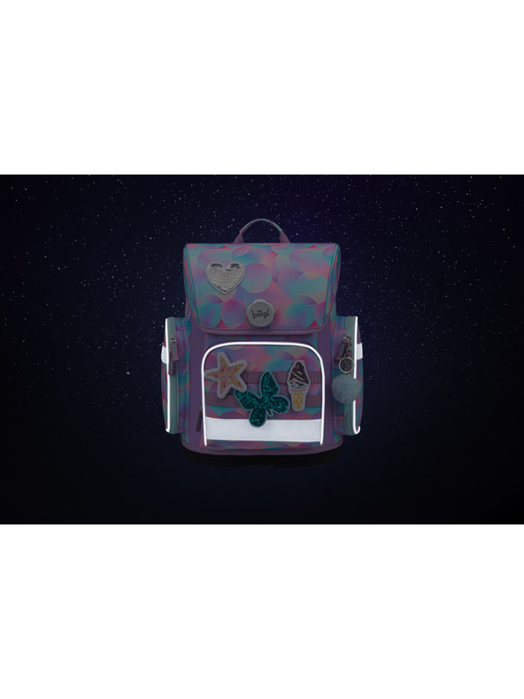 BAAGL  BAAGL SET 3 Ergo Candy: torba, pernica, vrećica