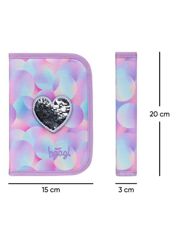 BAAGL  BAAGL Školska pernica jednokatna Candy