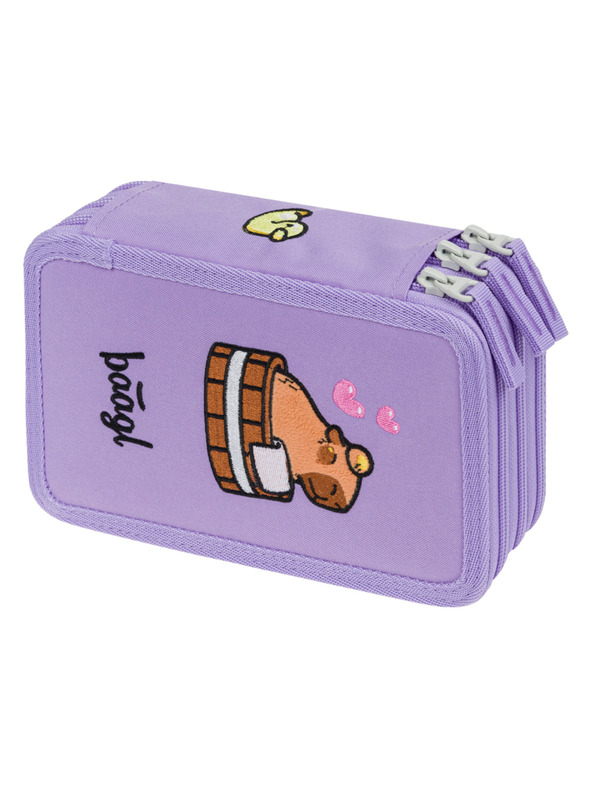 BAAGL  BAAGL Školska pernica trokalna Kapibara