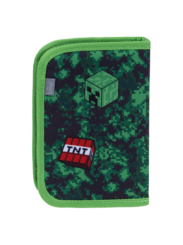 BAAGL  BAAGL Školska pernica jednokatna Minecraft Boom