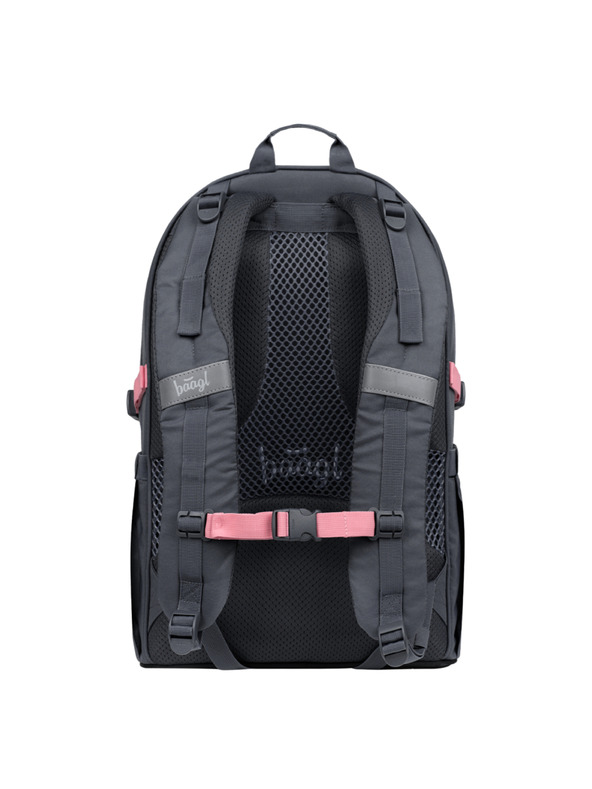 BAAGL  BAAGL Školski ruksak Core Logo ružičasta GRS