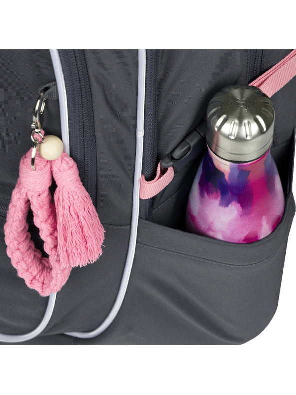 BAAGL  BAAGL Školski ruksak Core Logo ružičasta GRS