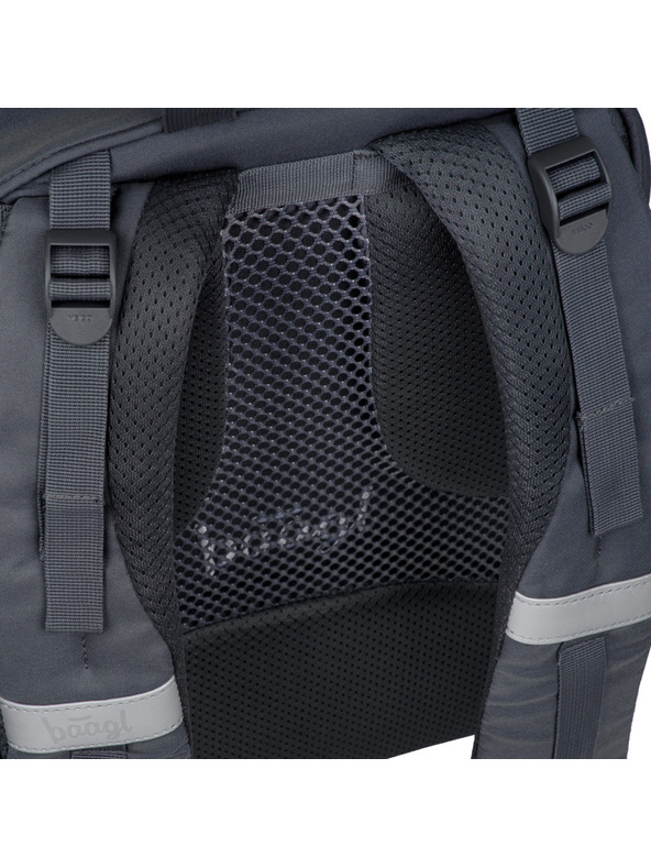 BAAGL  BAAGL Školski ruksak Core Logo ružičasta GRS