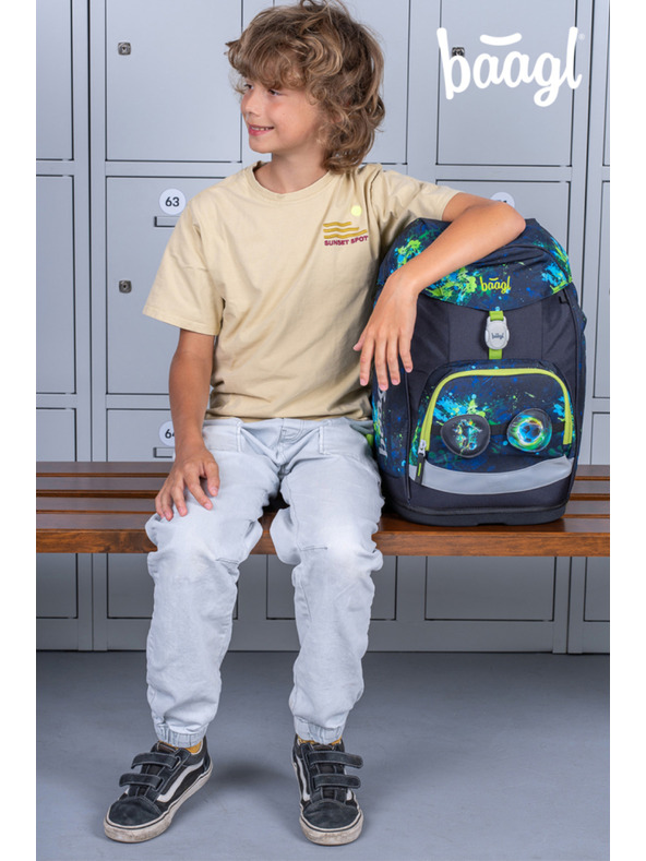 BAAGL  BAAGL SET 5 Airy Plus Nogomet: ruksak, pernica, vrećica, pregača, novčanik