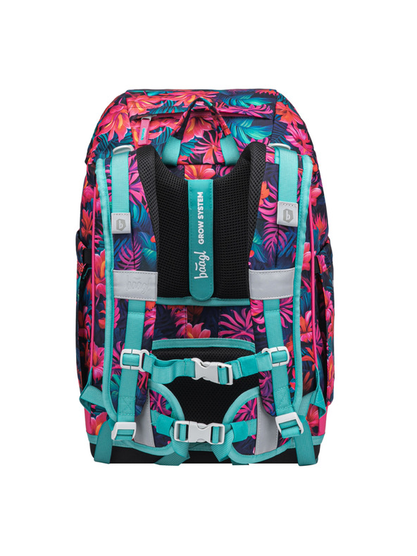 BAAGL  BAAGL SET 3 Airy Plus Flamingosi: ruksak, pernica, vrećica