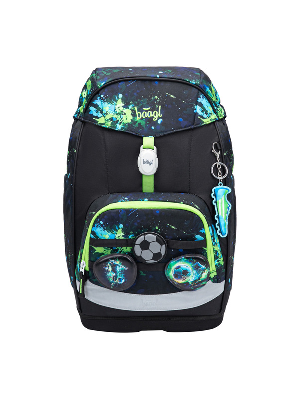 BAAGL  BAAGL SET 3 Airy Plus Nogomet: ruksak, pernica, vrećica