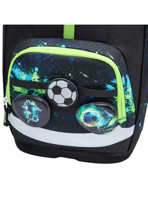 BAAGL  BAAGL SET 3 Airy Plus Nogomet: ruksak, pernica, vrećica