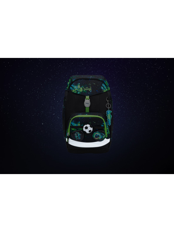 BAAGL  BAAGL SET 3 Airy Plus Nogomet: ruksak, pernica, vrećica