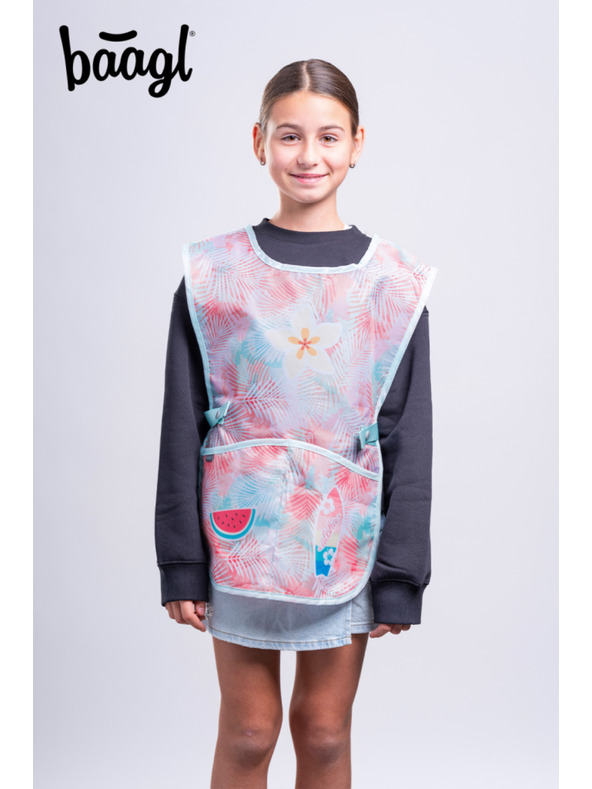 BAAGL  BAAGL SET 5 Airy Plus Sunset: ruksak, pernica, vrećica, pregača, novčanik