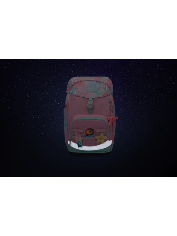 BAAGL  BAAGL SET 5 Airy Plus Sunset: ruksak, pernica, vrećica, pregača, novčanik