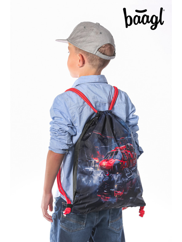 BAAGL  BAAGL SET 3 Airy Plus Spašavatelé: ruksak, pernica, vrećica