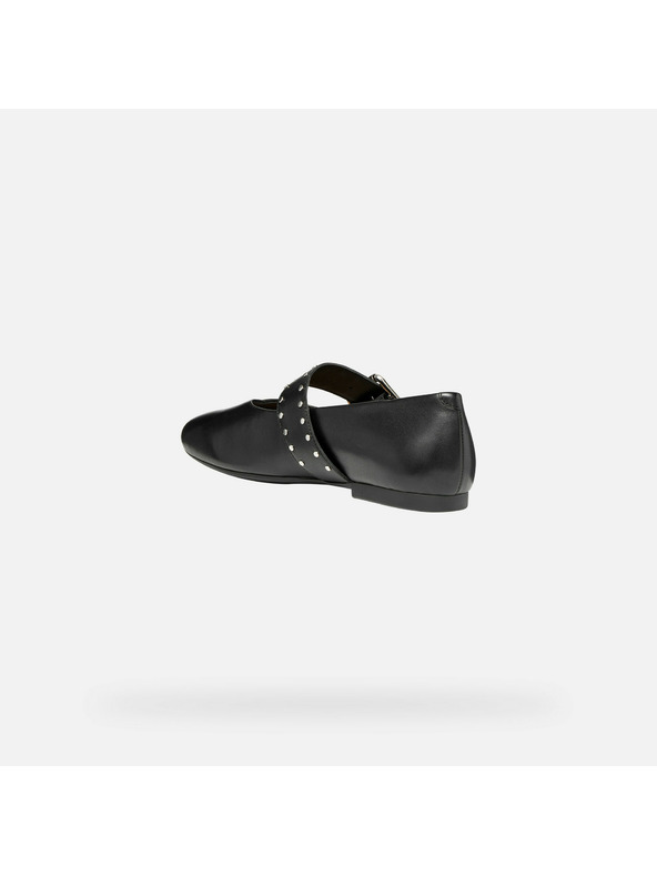 Geox Crne ženske baletanke Geox New Palmaria