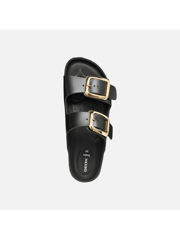 Geox Crne ženske papuče Geox Brionia R