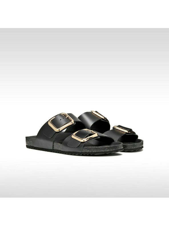 Geox Crne ženske papuče Geox Brionia R