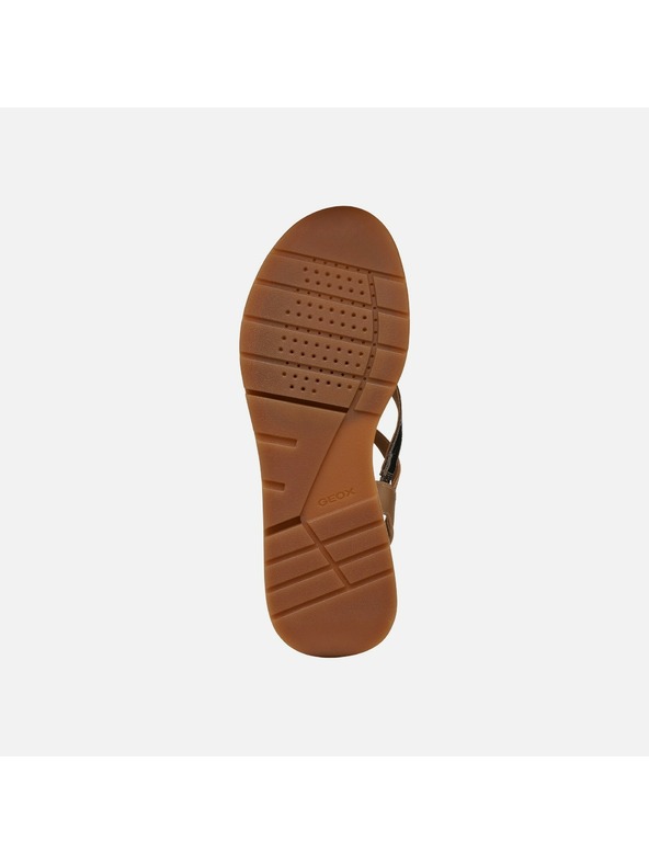 Geox Svjetlosmeđe ženske sandale Geox Elowynne