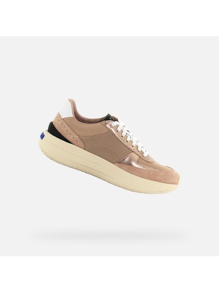 Geox Svjetlosmeđe ženske tenisice Geox Gxrn-01