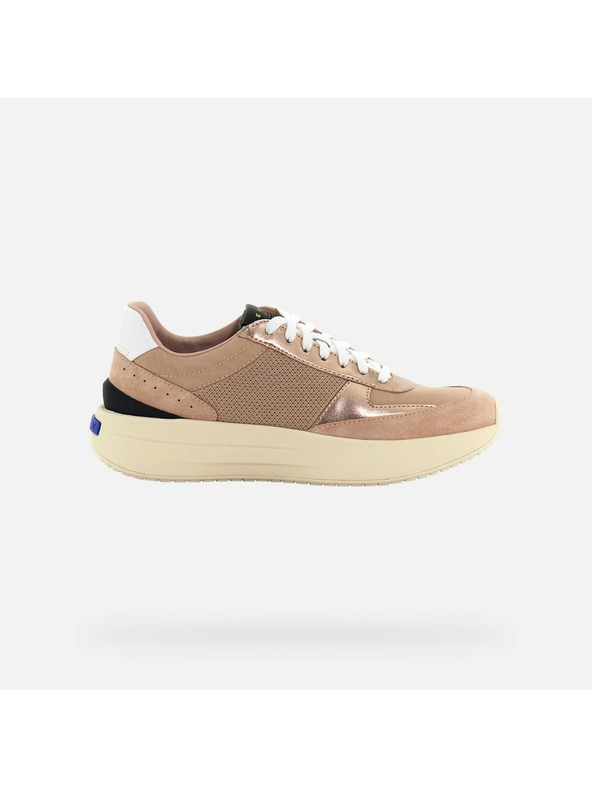 Geox Svjetlosmeđe ženske tenisice Geox Gxrn-01