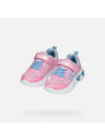 Geox Ružičaste djevočke osvjetljene tenisice Geox Assister