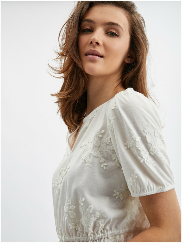 Orsay Bijela ženska bluza cvjetnog uzorka ORSAY