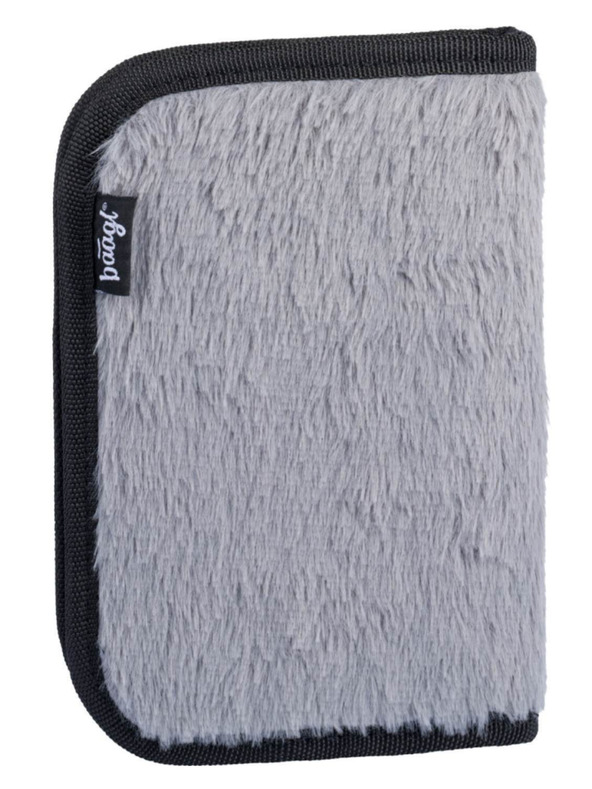 BAAGL  Sivi set 3 brze pande: aktovka, pernica, Baagl torba