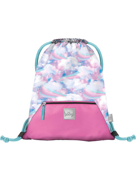 BAAGL  Plava torba s džepom Baagl Nebe